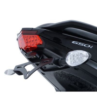 Držák SPZ, CF MOTO 650i, černá